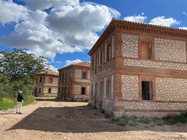 Casas de colonos del Poblado de Villaflores/ Archivo