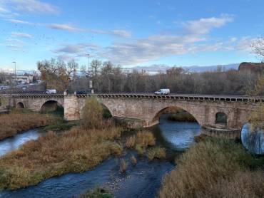 Imagen del puente árabe tomada hoy mismo/ Gu Diario puente arabe henares GD