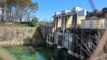 Foto: Asociación de Municipios Ribereños. Presa conexión Entrepeñas - Buendía Foto Municipios ribereños