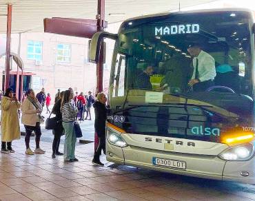 Autobús a Madrid