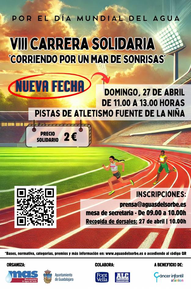 Carrera solidaria MAS 27 abril