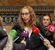 La consejera de Igualdad, Sara Simón. Sara Simón cine escolar igualdad 1