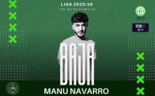 Navarro abandona el club gallardo. Foto: CD Marchamalo. Navarro 1