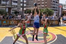 Baloncesto en la calle. Foto: Federación Española de Baloncesto. baloncesto 1