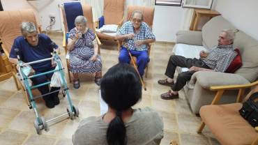 Ancianos residencia