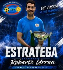 Urrea, nuevo técnico del Sacedón. Foto: instagram sacedón fs Urrea 1