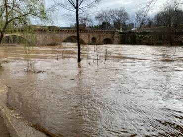 rio Henares in undacion marzo 2025